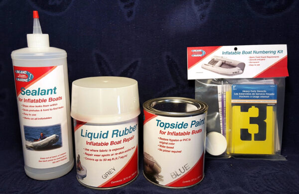 Inland Marine USA Inflatable Boat, Dinghy and Raft Restoration Combo Kit