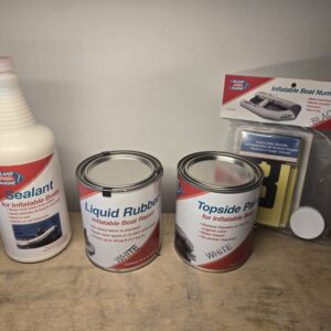 Inland Marine USA Inflatable Boat, Dinghy and Raft Restoration Combo Kit